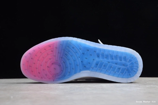 High Jordan Air Retro Zoom 1 Racer Blue White CK6637-104 0814